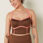 PINK - Victoria's Secret PINK
Ultimate Push-Up Corset Sports Bra NWT Photo 0