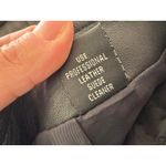 Elements by Vakko Black Leather Pants Size 4 Flare Leg Genuine Leather Photo 3