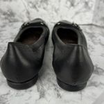 AGL Attilio Giusti Leombruni Womens Ballet Flats 8 US 38 EU Black Leather Italy Size 7 Photo 4