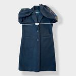 Desigual  Long embroidered Love Maker Coat Size L‎ Photo 4