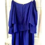 Krisa NWT  REVOLVE BRAND Off Shoulder Layered thin strap Dress Purple Size Small Photo 3
