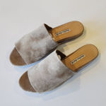 Charles David  Taupe Suede Flats Size 8.5 Photo 1