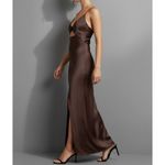 Bec & Bridge Hazel Cut-Out Maxi Dress, Chocolate, 12 (US) Photo 3