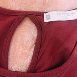 Maroon Tank Dress Red Photo 2