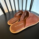 Kelsi Dagger Brooklyn brown leather slide sandals 6 Photo 5