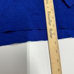Eleven Paris  Sweater Womens Small Blue‎ Knit Crew Neck Photo 6