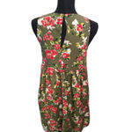 Green Sleeveless Floral Dress Womens DIP Size Small S Cottage Country NWOT Photo 1
