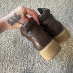 Target Chestnut Pleather Ankle Boots Photo 2