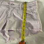 Dollhouse Women’s Lilac Purple Raw Hem Denim Shorts Size 9 Juniors Spring Summer Photo 8