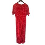 Faithfull the Brand  Jumpsuit Womens Floral Red White Great Condition Medium Photo 2
