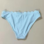 Baby Blue Scalloped Bikini Top and Bottoms Swimwear Bathing Suit Set Size M 🩵 Size M Photo 4