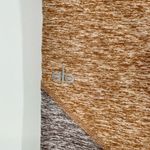 Alo Yoga  7/8 High-Waist Alosoft Sheila Legging size Small Tan Grey Colorblock Photo 6