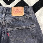 Levi's Vintage  80s 901 Ultra High Rise Jeans in Stonewash Gray Black Photo 10