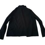 Due Per Due Women's XL Black Open Front Sweater Jacket Casual Photo 2