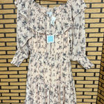 Hayden  Los Angeles Pink Floral Dress‎ Size Large Photo 0