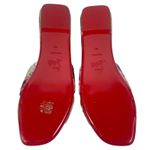 Christian Louboutin  Nicol is Back Floral Satin Flat Slide Size 40 Photo 11