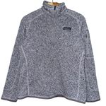 Patagonia  Women’s Size M Heather Gray Quarter Zip Pullover Better Sweater Photo 1