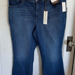 NWT Vintage America High Rise Crop Jean Size 20W Blue Photo 0