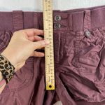 Columbia Vtg  Sz 4 Omni-Shade Sports Shorts Cut Off Mid Rise Women’s Maroon Photo 9