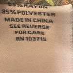 Nanette Lepore  Prairie Sage Paisley Ruffle Sleeve Blouse Large Photo 4