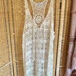 Blue Island Boho Lace Beach Cover Up  Photo 0