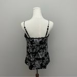White House | Black Market  Babydoll Cami Camisole Floral Lace Silk Sleeveless Y2K Photo 6