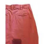 Anthropologie Pilcro/ Letterpress Button Coral Chino Skirt 0 Orange Size M Photo 5