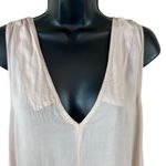 Piko  1988 blush hi lo sleeveless v-neck top Photo 1