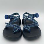 Chacos Chaco Women's Classic ZX2 Sandal J107220 Outdoor Hiking Black Blue Green Size 5 Photo 5