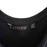 Athleta  short sleeve black crop small crew neck athletic Photo 1