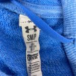 Under Armour All Season Gear Blue Logo Print Hoodie Women’s Size S Photo 2