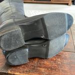 Arturo Chiang  Black Leather Over The Knee Boots Size 7.5 Photo 5