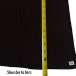 Ralph Lauren Y2K Polo  Chocolate Brown Ribbed Long Sleeve Capsule Bella Swan M Photo 8