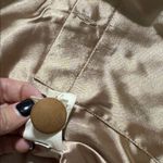 Fossil  large 100% lamb leather button up jacket bohemian casual coat preloved Photo 10