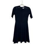 LK BENNETT Casey Dress Sloane Blue Navy Size 4 Professional Office Workwear Photo 2