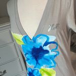 Hollister  Tee Short Sleeve Shirt Plunge Neck Comfy Cotton Womens Medium Photo 6