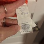 Jantzen  Vibrant Orange/Coral Long Sleeve Top Photo 2