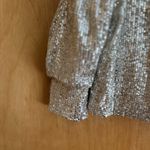 Alexia Admor Alexia By  Blake‎ Sequin Top Small Silver Photo 1