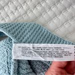 ZARA Knit Baby Blue Crop Top Photo 4