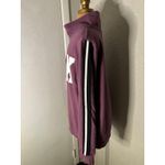 PINK - Victoria's Secret PINK Victoria Secret Purple Racer Stripe Zip Jacket. L Casual Preppy Utility Photo 4