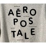 Aeropostale  New York Cities Grey Cropped Crew Neck Sweatshirt, Size M Photo 1