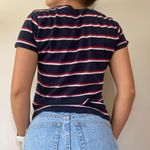 Brandy Melville Jamie Striped Tee in Navy Photo 1