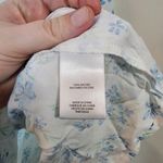 Bobeau Floral Bohemian Long Sleeve Ruched Women Medium Cottagecore fairy dress Photo 4