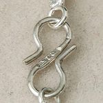 Silver Plate Chain Necklace with Red Onyz and Ruby in Fuchsite Pendant Earrings Photo 4