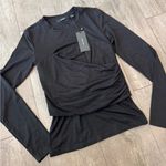 VERO MODA  Black Long Sleeve Blouse Photo 6