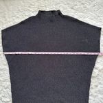 Free People FP Beach Dress Mango Sweater Mini Oversized Ribbed Knit Black M Photo 10