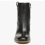 Zodiac Black Leather Lovie Boots Size 11 Photo 1