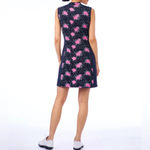 N VO sleeveless golf dress floral size large Pink Photo 2