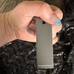 Lovers + Friends NWT Black V-neck Strapless Sequin Mini Dress Chevron Small Grad Photo 4