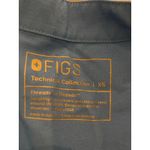 FIGS Fig Rafaela Scrub Top Women XS Blue Medical Uniform Oversized Pockets Surgical Photo 3